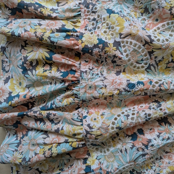 MELLODAY Floral Lace Button-Down Dress - Picture 8 of 16